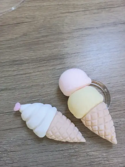 Porta Guardanapo em Biscuit - Sorvetinhos
