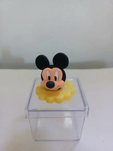 10 Unidades Aplique Rostinho Mickey em Biscuit