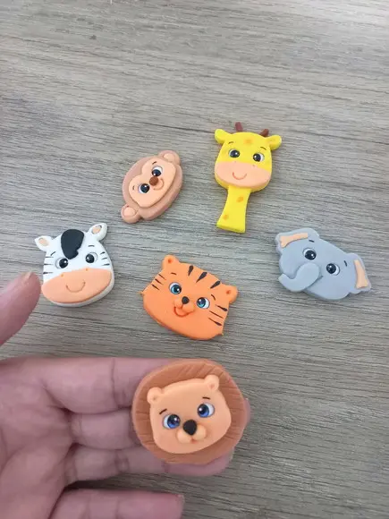 Aplique Safari em Biscuit