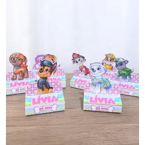 20 Porta Bis - Patrulha Canina Rosa