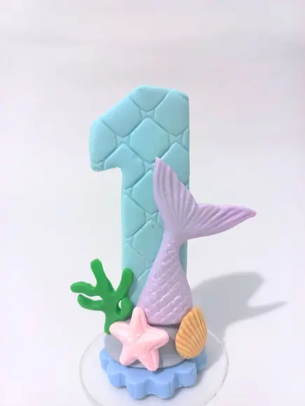 Vela Sereia em Biscuit