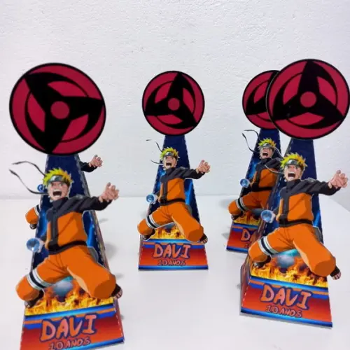 20 Unidades Caixa Cone (pirâmide) Naruto