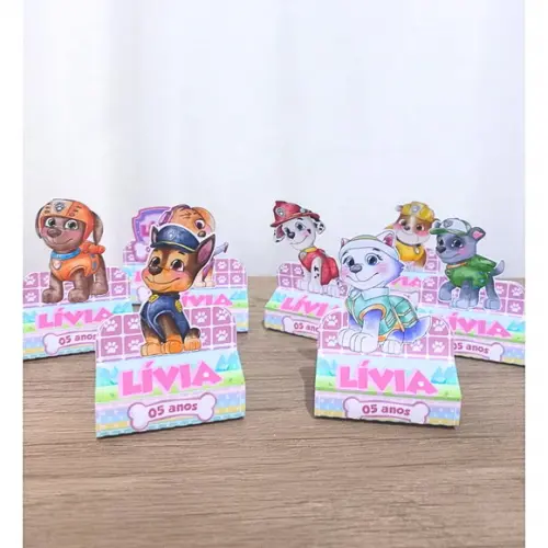 10 Porta Bis - Patrulha Canina Rosa