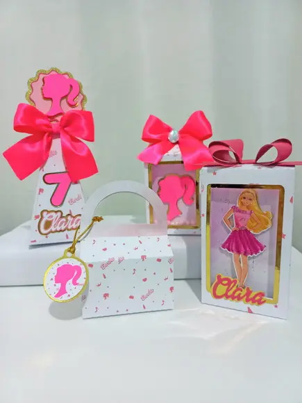 Kit Personalizados Barbie - 30 Itens