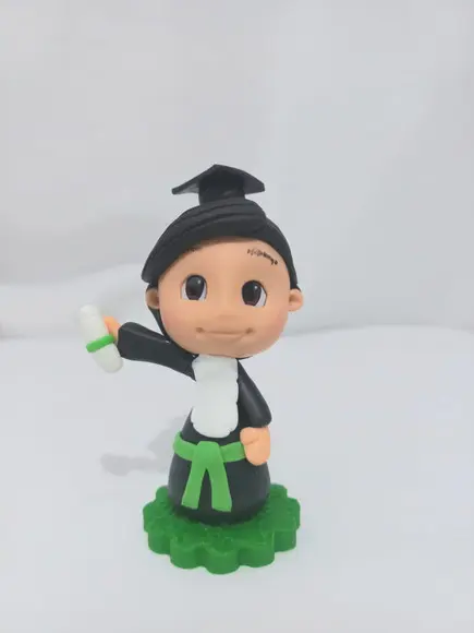 Lembrancinha de Formatura em Biscuit