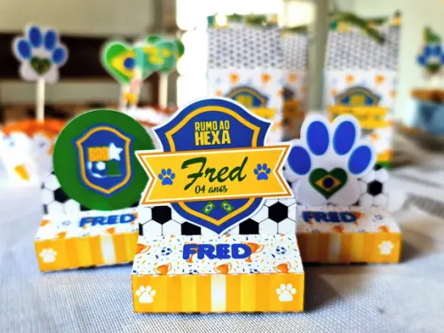 Porta Bis - Copa do Mundo - Brasil - Pet