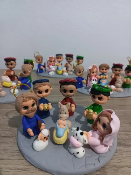 Presépio em Biscuit