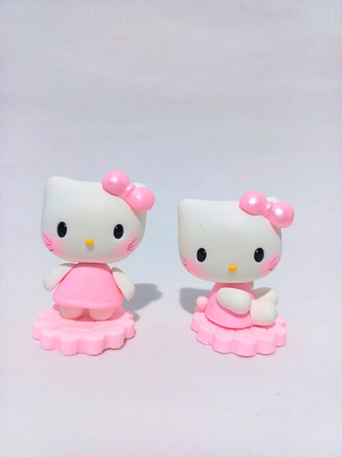 10 Apliques Hello Kitty Biscuit
