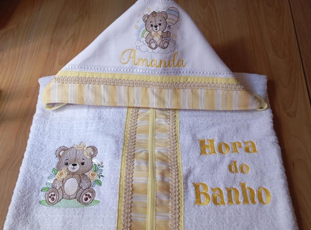 Toalha Luxo de Capuz Personalizada