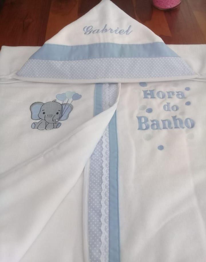 Toalha Luxo de Capuz Personalizada