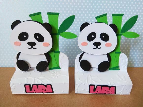 Porta chocolate - Panda