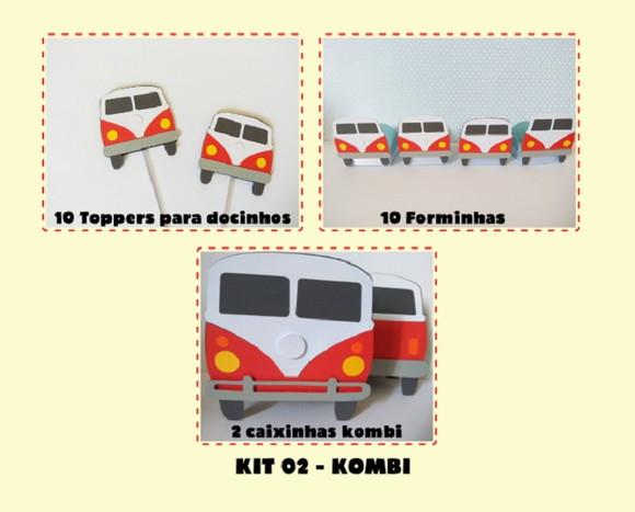 Kit 02 - Festa Kombi
