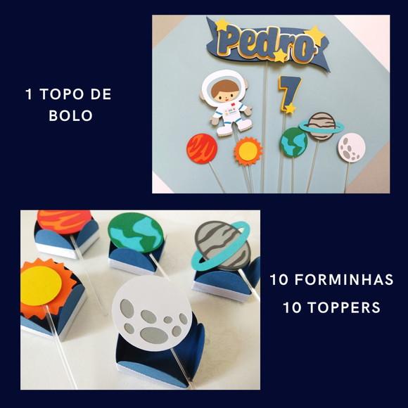 Kit 01 - Mesversário - Festa Astronauta