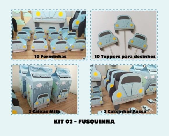 Kit 02 - Festa Fusca