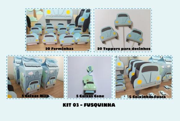 Kit 03 - Festa Fusca