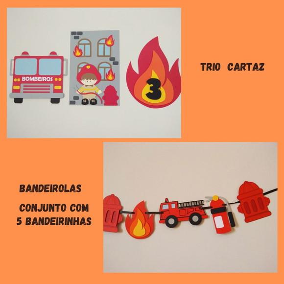 Kit Festa 03 - Festa Bombeiros