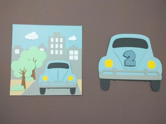 Dupla de Cartazes Fusca