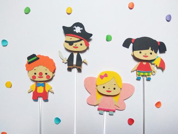 Topper para docinhos - Carnaval