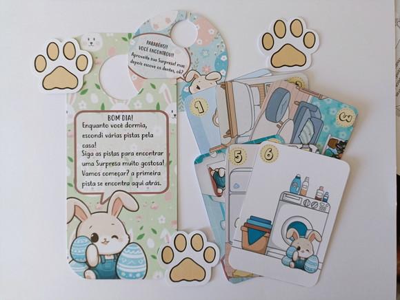 Kit Caça aos Ovos - Crianças Pequenas