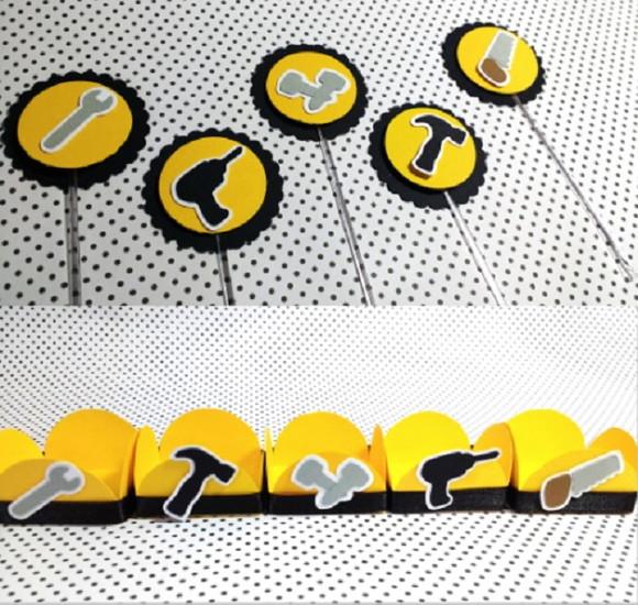 Forminhas + toppers - Ferramentas