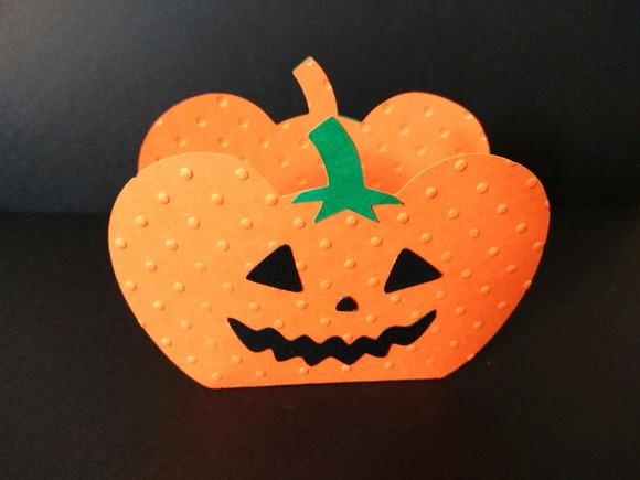 Caixinha abóbora - Halloween