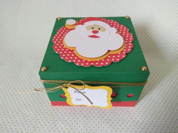 Caixa para Sabonete - Natal