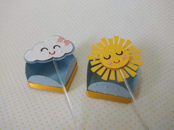 Forminha + topper - Sunshine solzinho