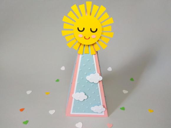 Caixa cone Sunshine - Solzinho
