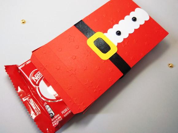 Caixinha de Natal com Kit Kat