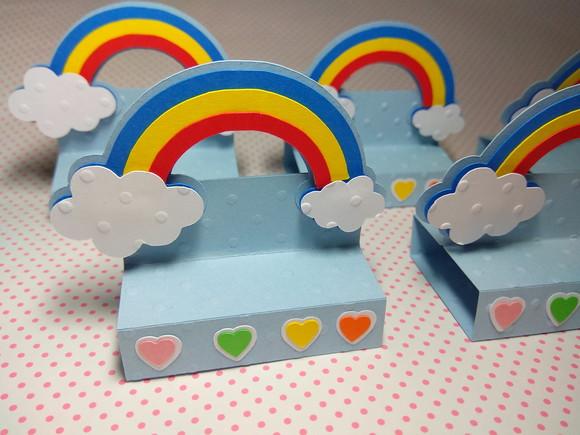 Porta chocolate - Chuva de amor