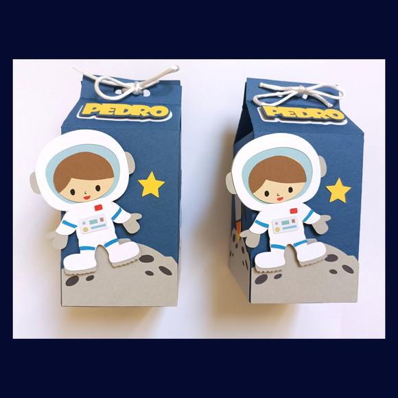Caixa Milk -festa Astronauta