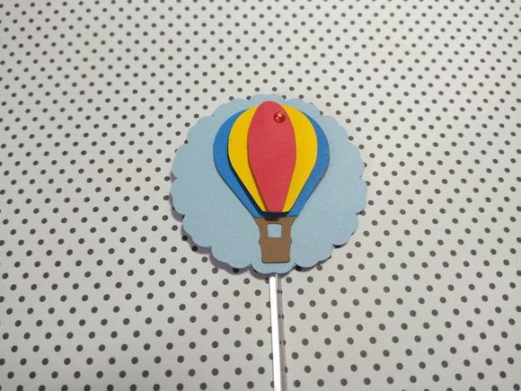 Topper para cupcake - Balão