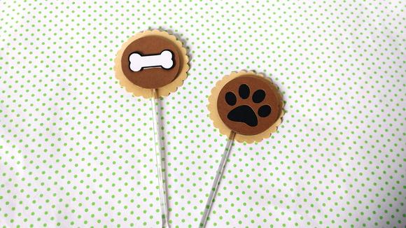 Topper para doces - Cachorro