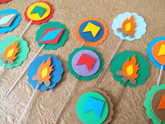 Topper para docinhos - Festa junina2