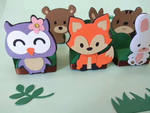 Forminha - Animais do bosque