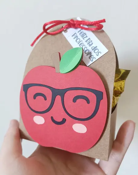 Mini Sacolinha com Bombons - Dia dos Professores