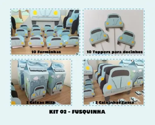 Kit 02 - Festa Fusca