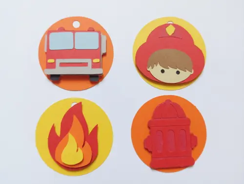 Aplique Tag - Bombeiros