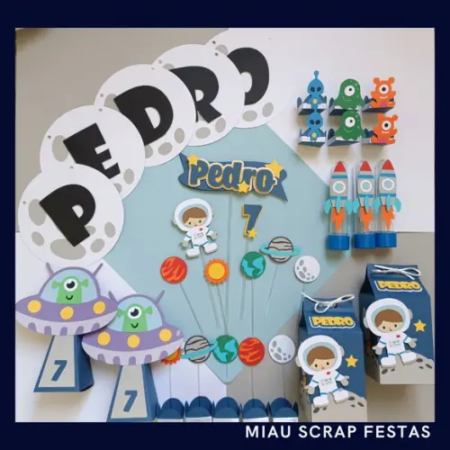 Kit 02 - Festa Astronauta