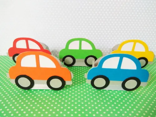 Forminha para doces - Carrinhos