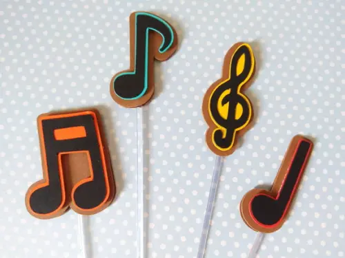 Toppers Notas Musicais