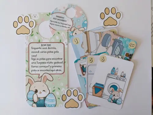 Kit Caça aos Ovos - Crianças Pequenas