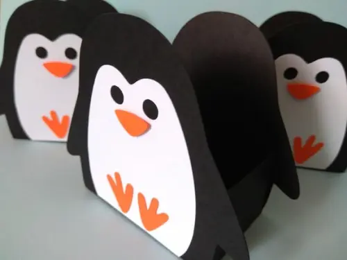 Porta guloseimas Pinguim