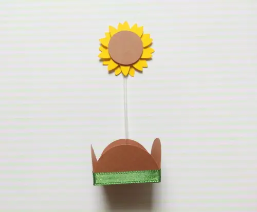 Forminha + topper - Girassol