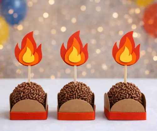 Topper Fogo - Bombeiros