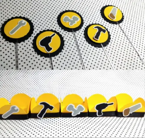 Forminhas + toppers - Ferramentas