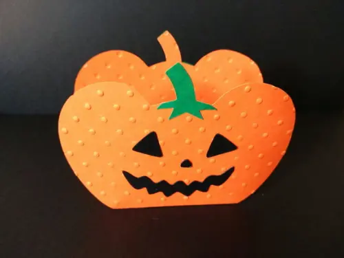 Caixinha abóbora - Halloween