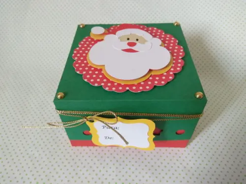 Caixa para Sabonete - Natal
