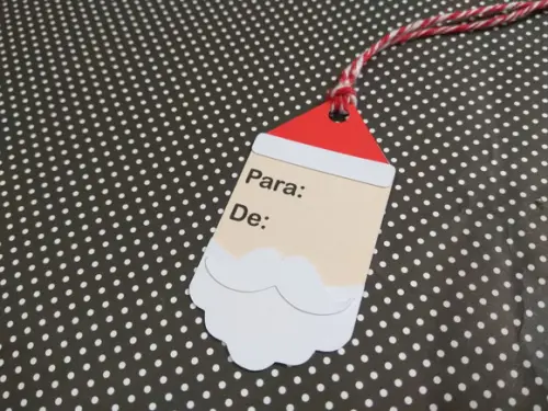 Tag para presente de Natal 1