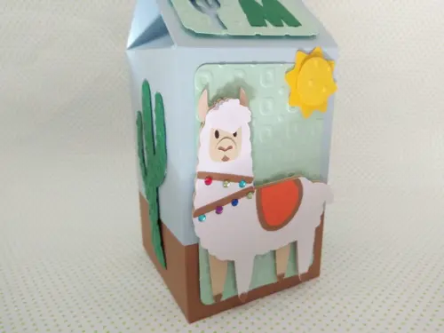 Caixa milk - Lhama